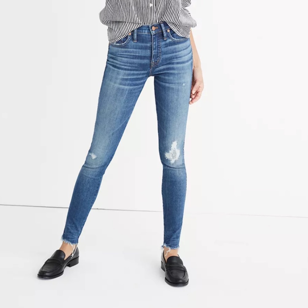 Madewell 9” High Rise Skinny Skinny